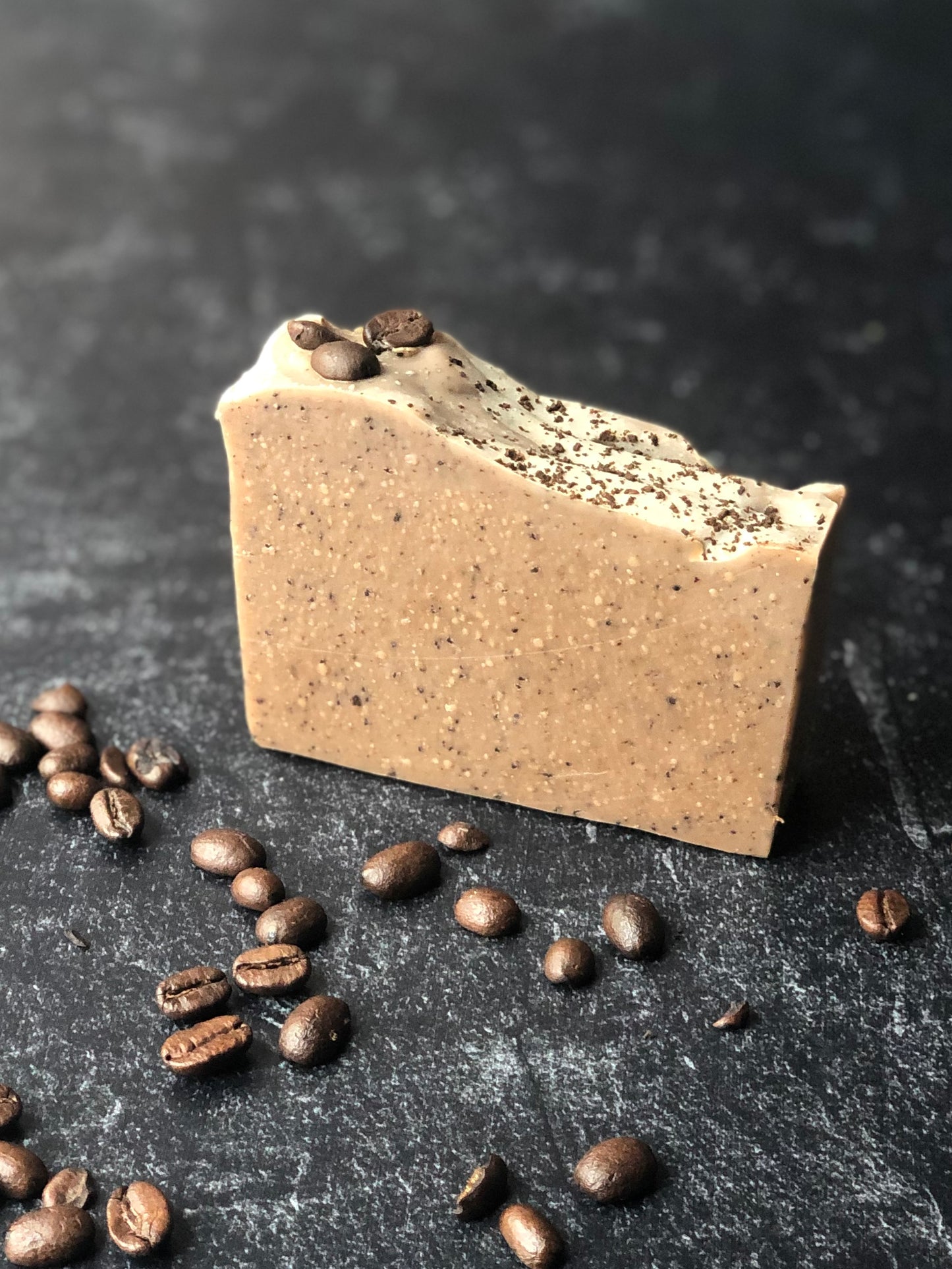 Coffee bean soap