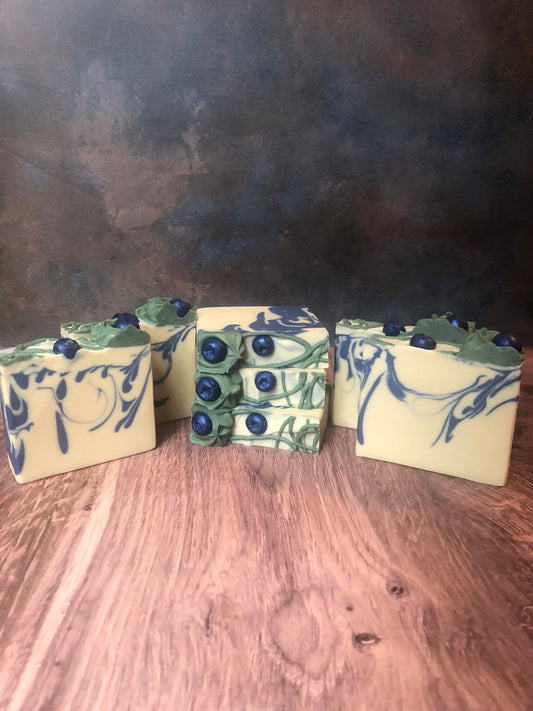 Blueberry Thyme Goat Milk Soap