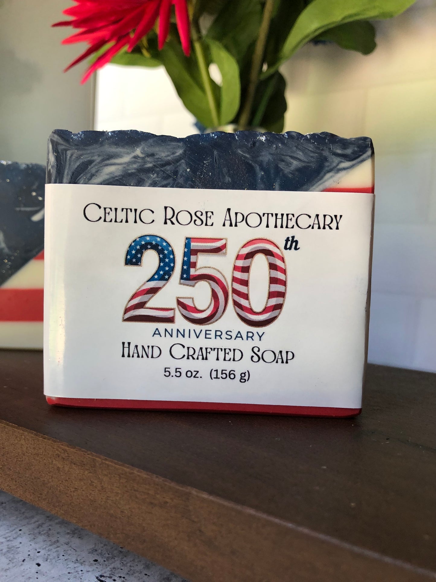 Celebrate 250 years! Flag Soap