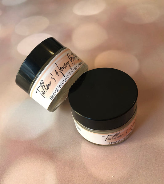 Tallow & Honey herbal infused face cream