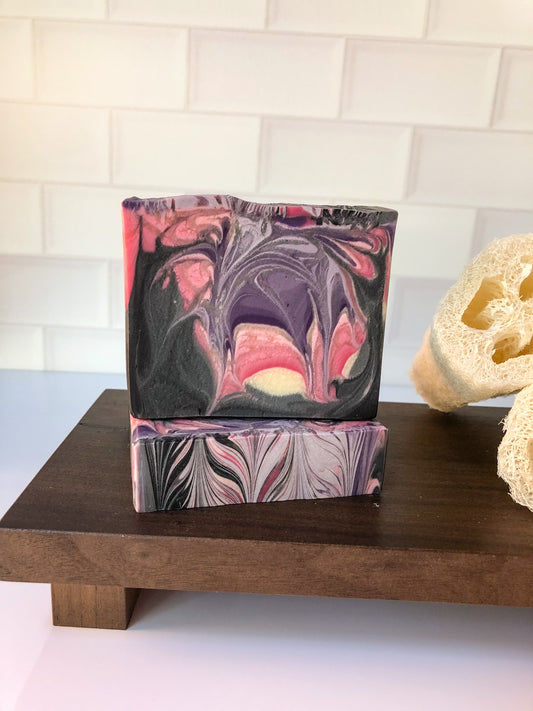 Black Raspberry Vanilla Soap (vegan)