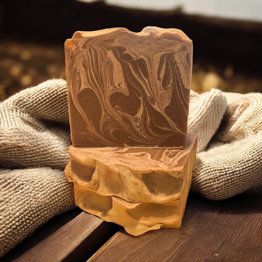 Cashmere beer soap