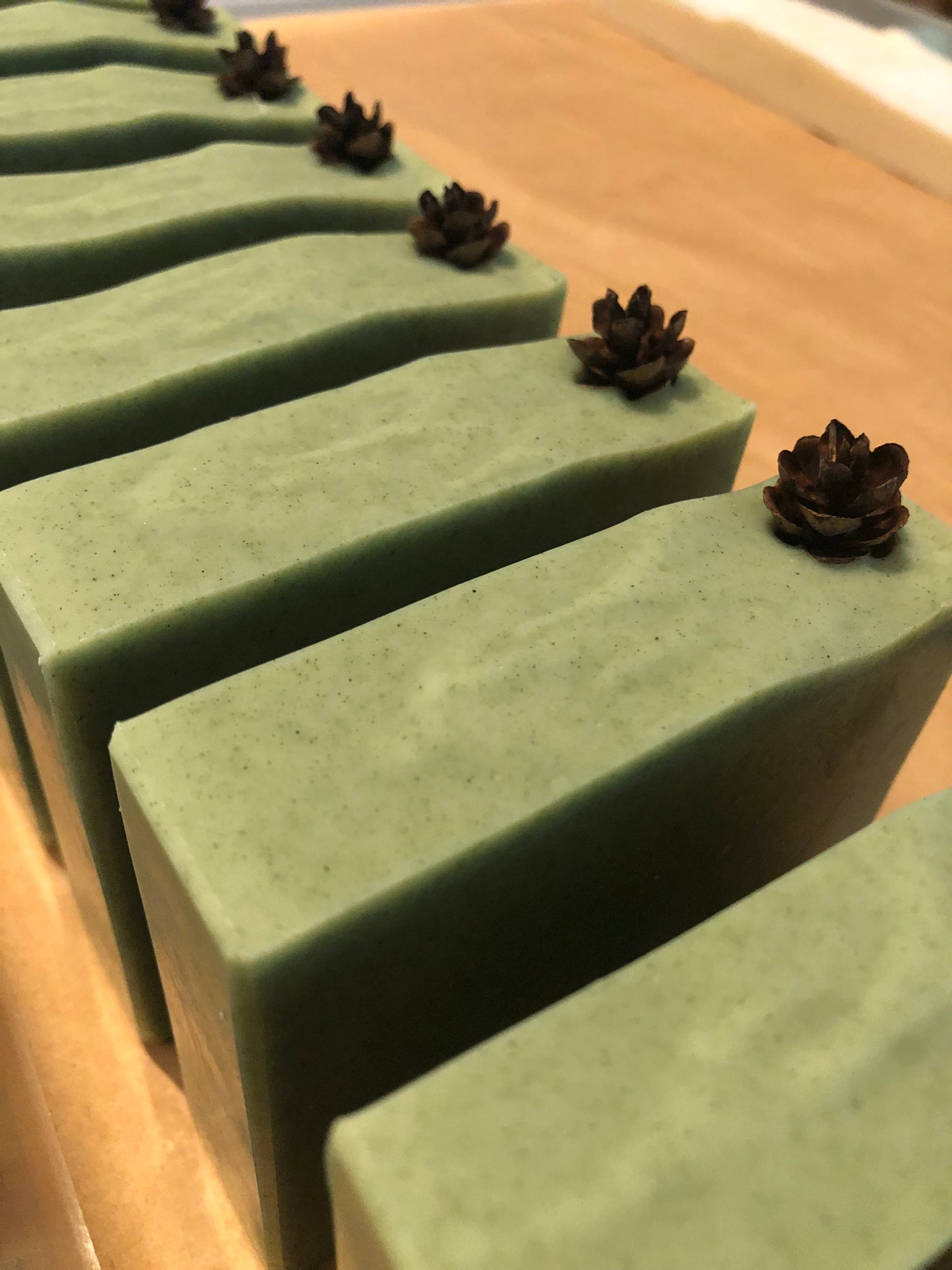 Goat milk soap “Walk in the Woods” with essential oils