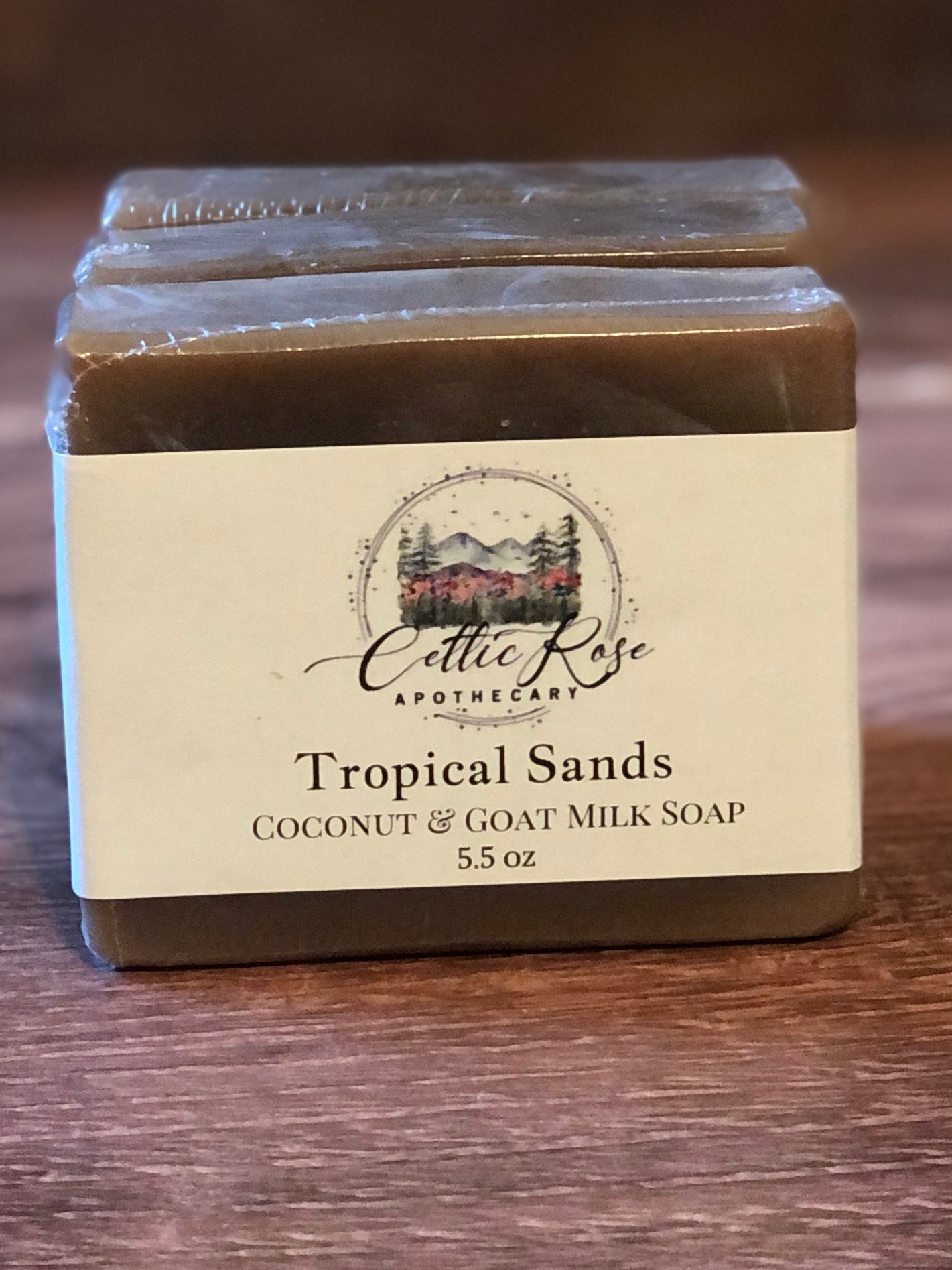 Goat & Coconut milk soap “Tropical sands”