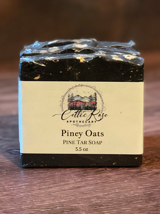 Piney Oats pine tar & colloidal oatmeal soap