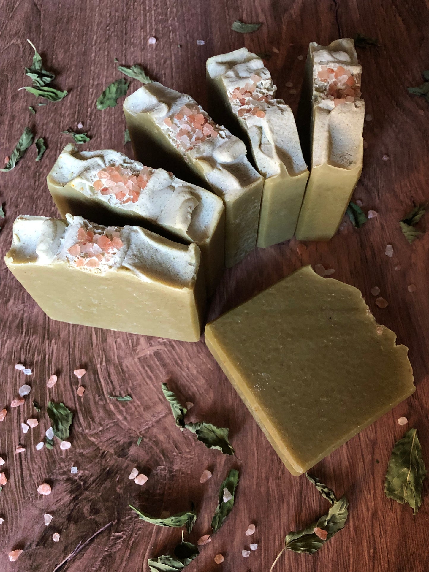Goat milk & Irish Sea Moss Soap “Peppermint Paddy”
