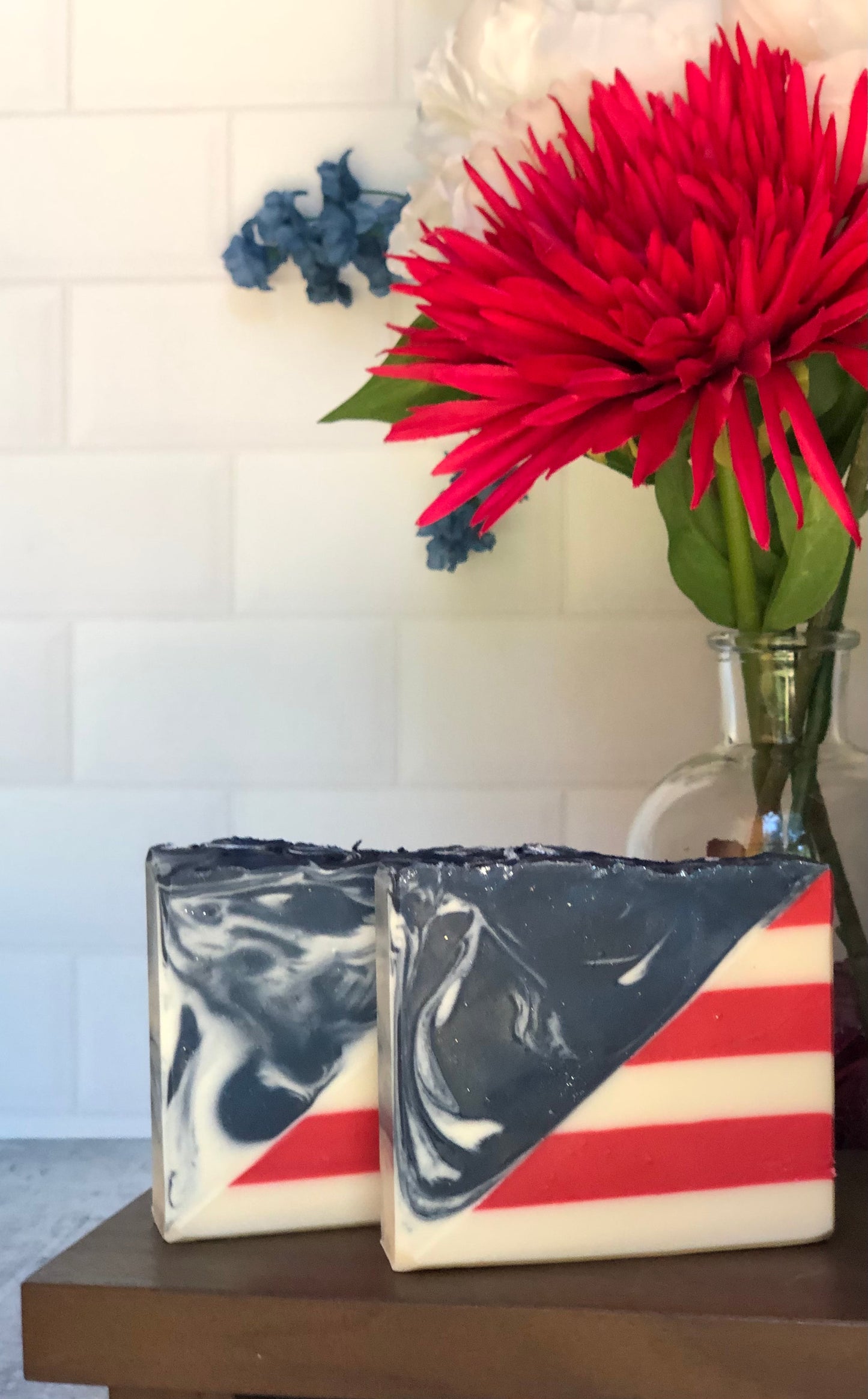 Celebrate 250 years! Flag Soap